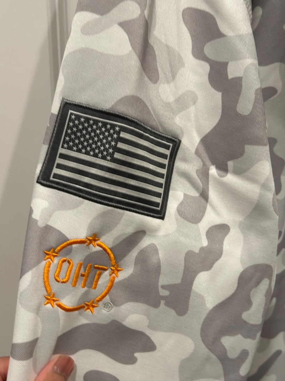 Colosseum Athletics Tennessee Volunteers Gray Camo Half Zip Hoodie Mens XL - Picture 12 of 14